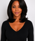 Short Bob Wig Human Hair | Glueless Blowout Bob with Bangs