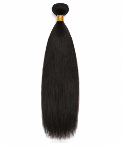 Natural Straight Virgin Remy Human Hair Bundle | 100% Virgin Brazilian Hair | Sleek, Silky & Tangle-Free Extensions