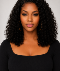 Water Wave Curly Glueless HD Lace Wig – Ready-to-Wear Bob