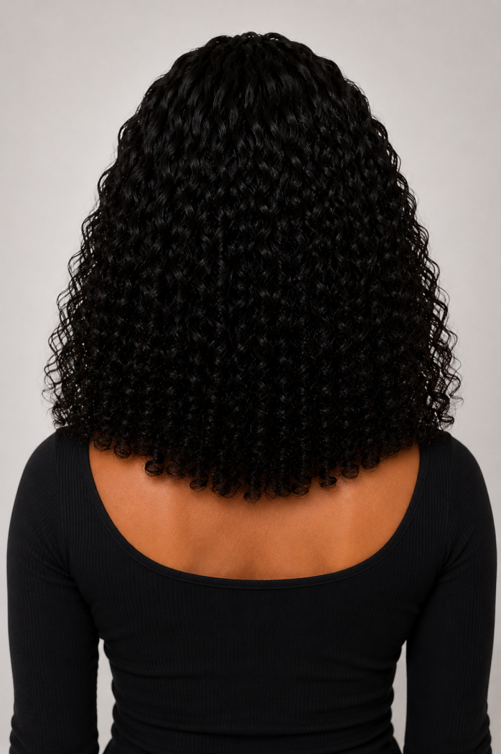 Water Wave Curly Glueless HD Lace Wig – Ready-to-Wear Bob - Image 5